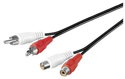 Stereo Extension cable 2 x