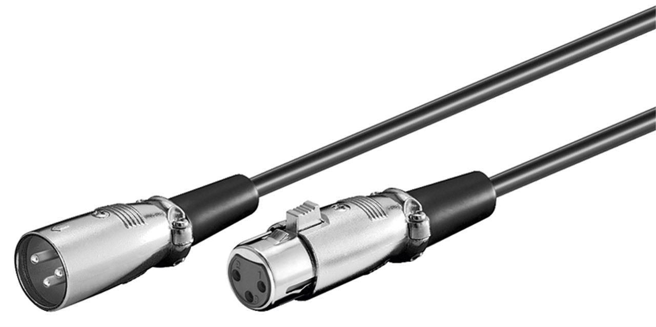 XLR 3-pin -  XLR 3-pin M-F
