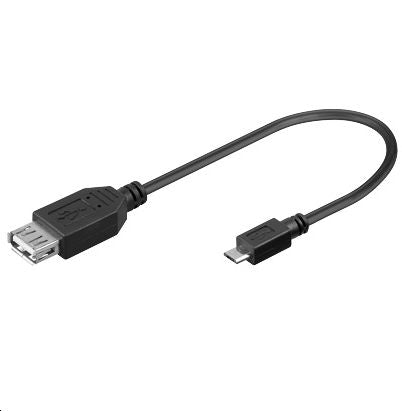 USBABMICRO2, 0.2 m, USB A,