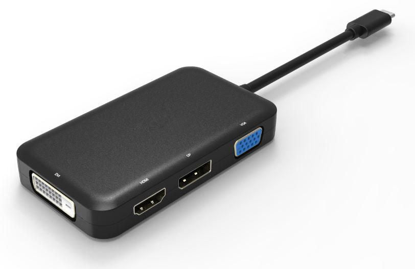 DVI-D 24+1 / VGA, Black