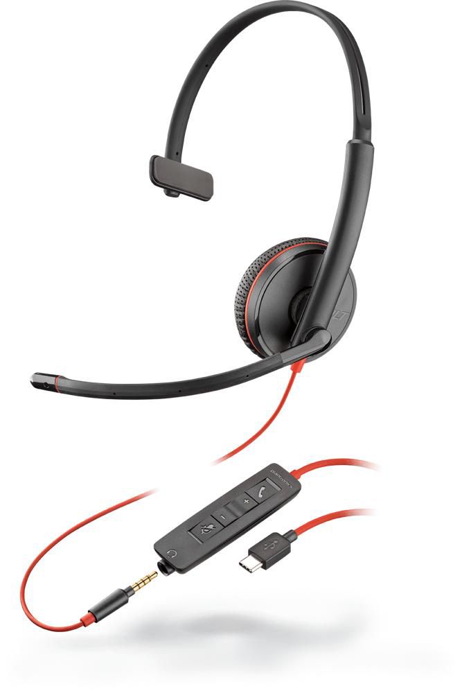 Black re C3215, Headset,