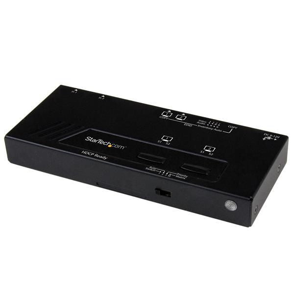 2x2-HDMI-Matrix-Umschalter m.