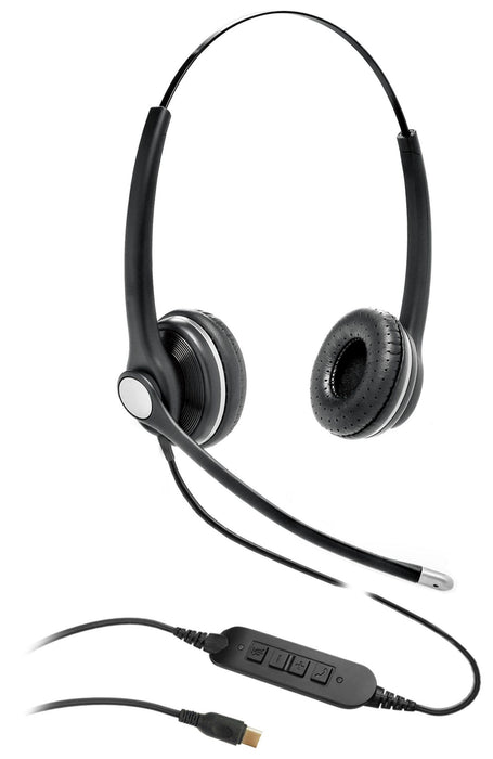Binaural headset with