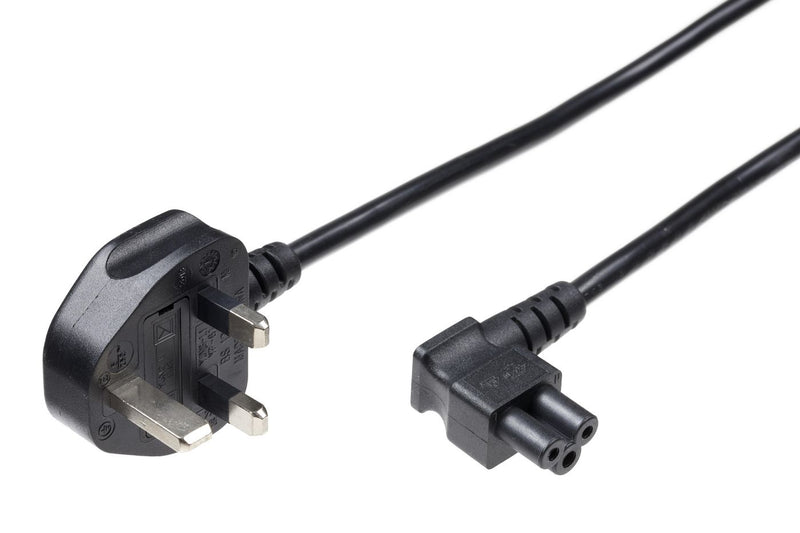 Power UK Type G to C5 Angled