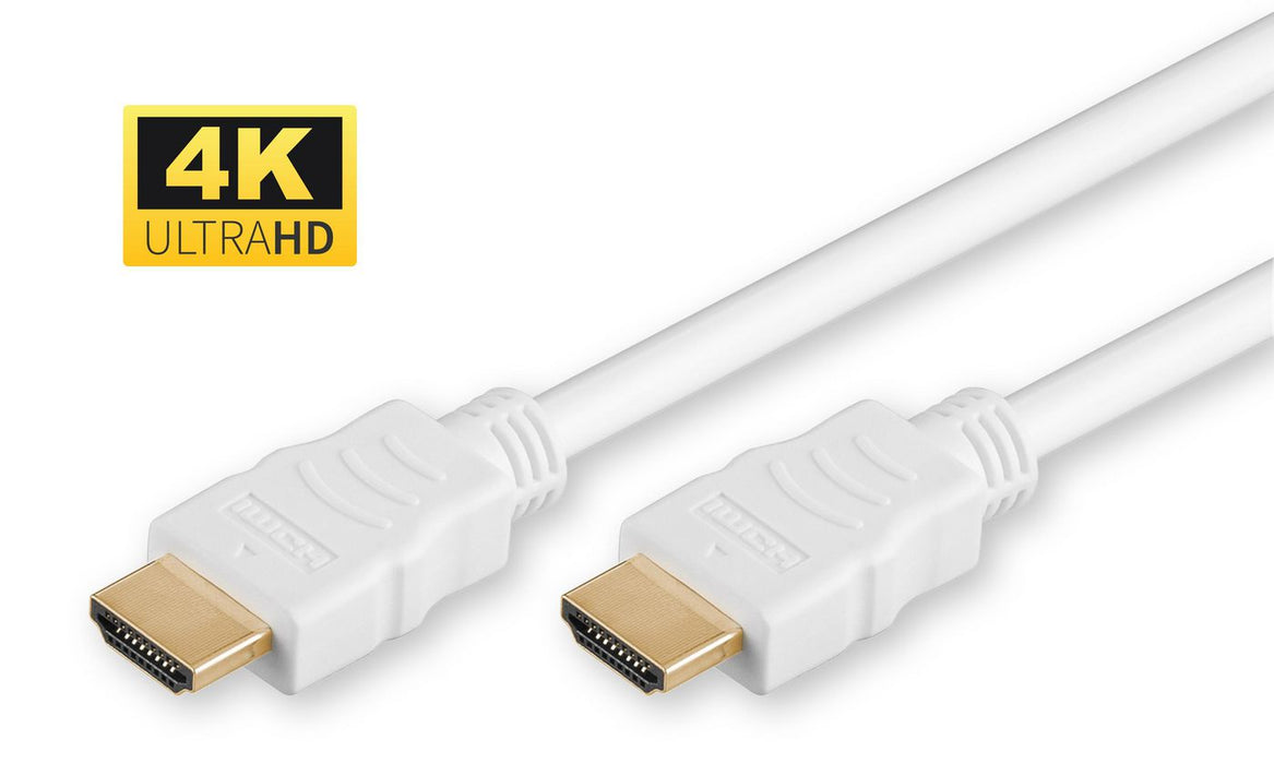 White High Speed HDMI with