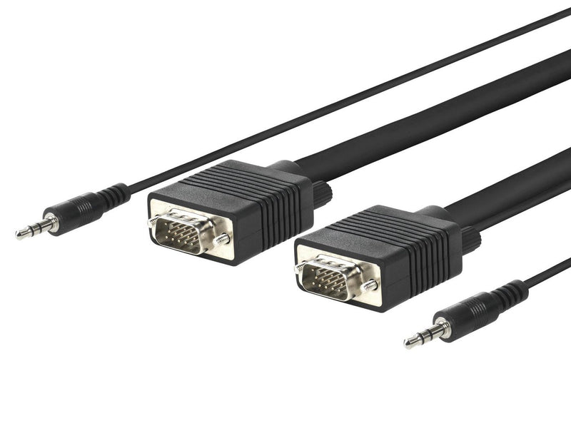 2X 3.5MM 30CM & 62CM M-M