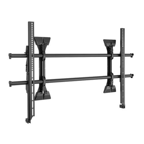 Chief Fusion X-Large Micro-Adjustable Fixed Display Wall Mount - For Displays 55-100" - Black - Bracket - fixed - for LCD display - lockable - black -