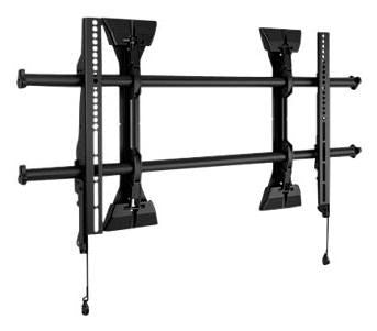 Chief Fusion Large Adjustable Fixed Display Wall Mount - For Displays 42-86" - Black - Mounting kit (wall mount) - for flat panel - black - screen siz