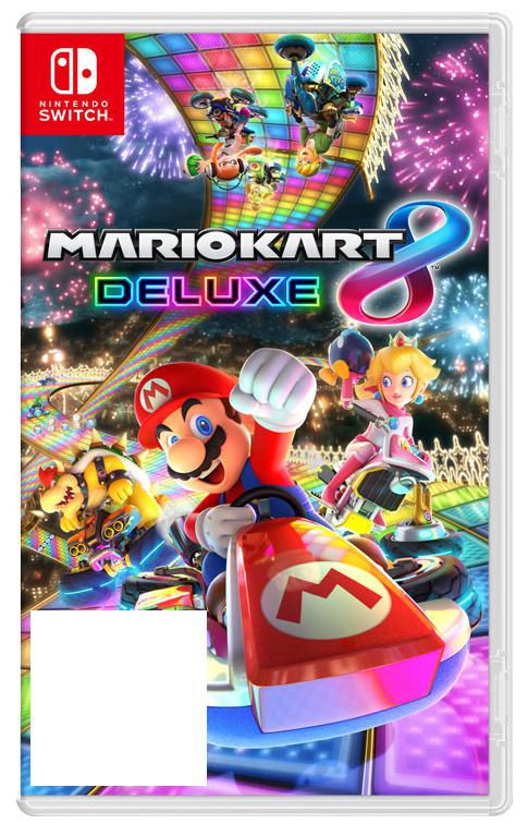 - Racing Mario Kart 8 Deluxe,