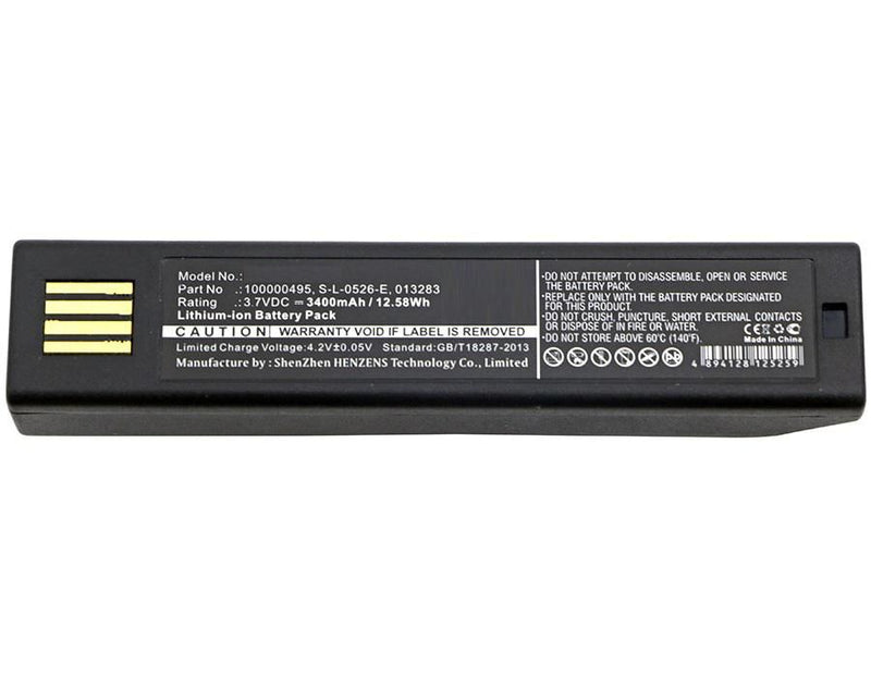13Wh Li-ion 3.7V 3400mAh
