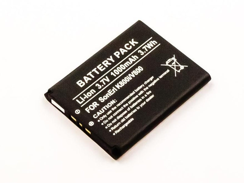 3.33Wh Li-ion 3.7V 900mAh