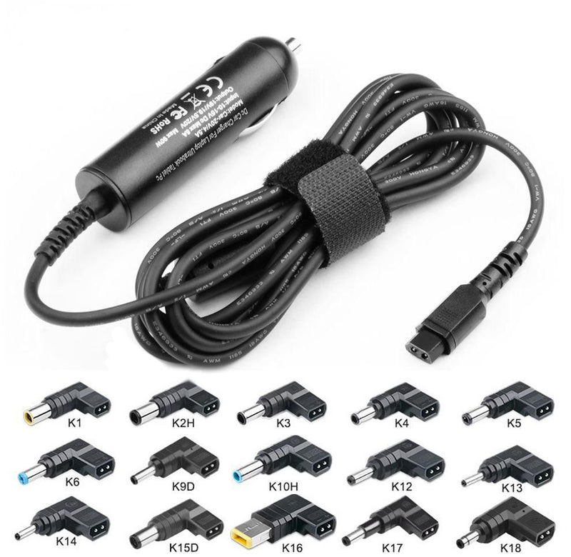 90W with 15 different Plugs