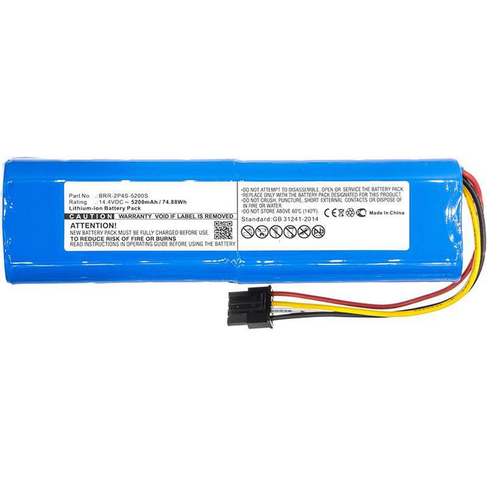 74.9Wh 14.4V Li-ion 5200mAh
