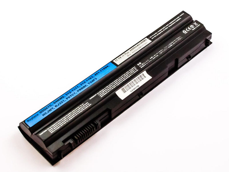11.1V 4400mAh 49Wh 6 Cell