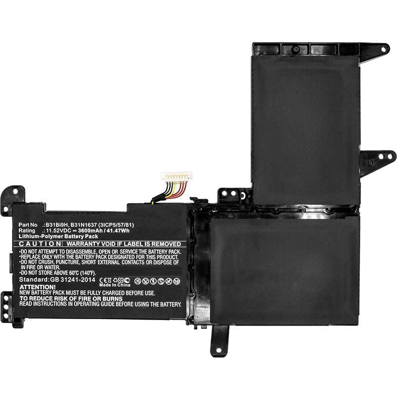 23.76Wh 10.8V 2200mAh 24Wh