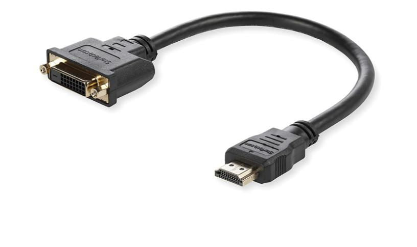 Black, HDMI to DVI (24+1)