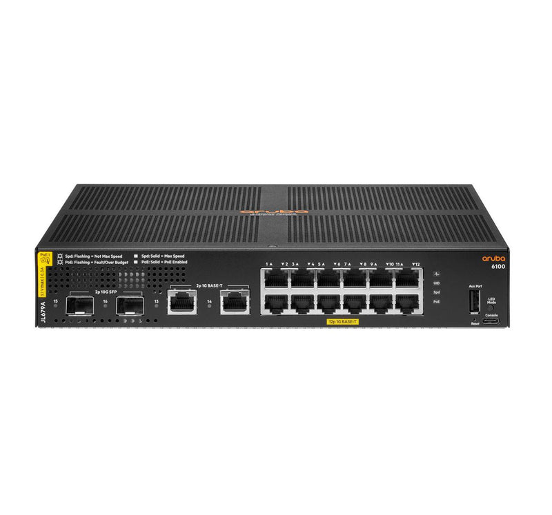 2G/2SFP+ 139W Switch Aruba