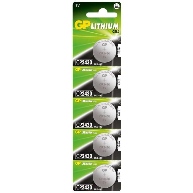 Lithium CR2430, Single-use