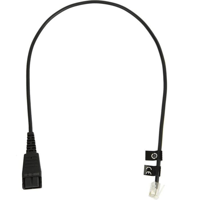 Jabra - Headset cable - RJ-10 male to Quick Disconnect male
