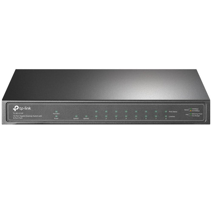 Switch with 8-Port PoE+ (Not
