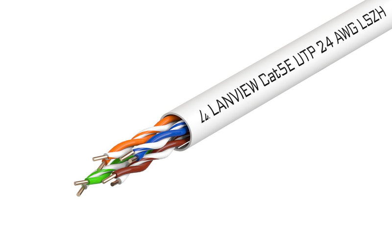 4x2xAWG24 LSZH white
