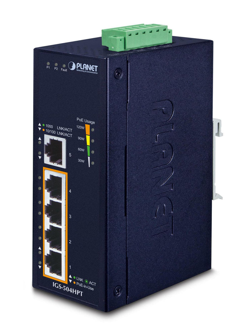 with 4-Port 802.3AT POE+