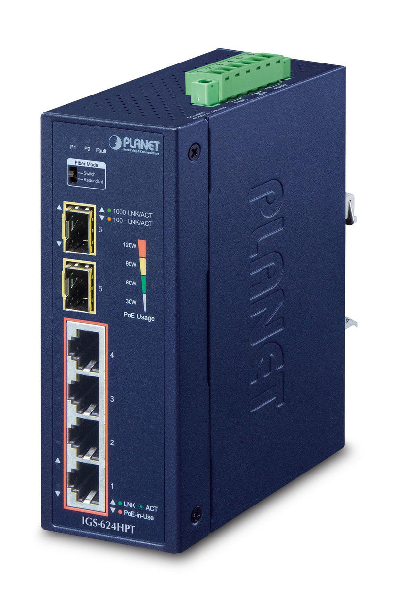 with 4-Port 802.3AT POE+