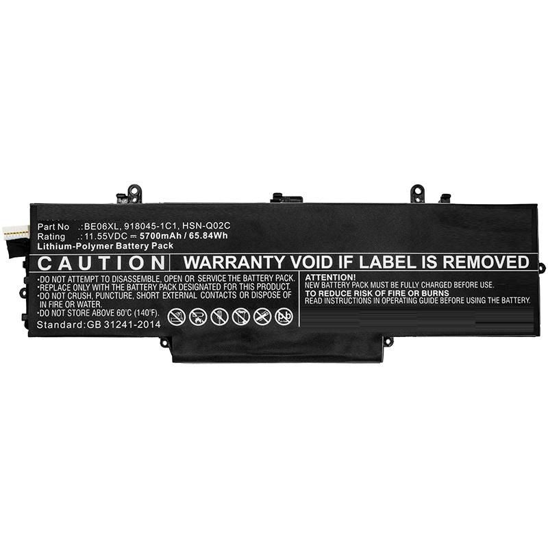 11.4V 5400mAh 62Wh Li-Pol