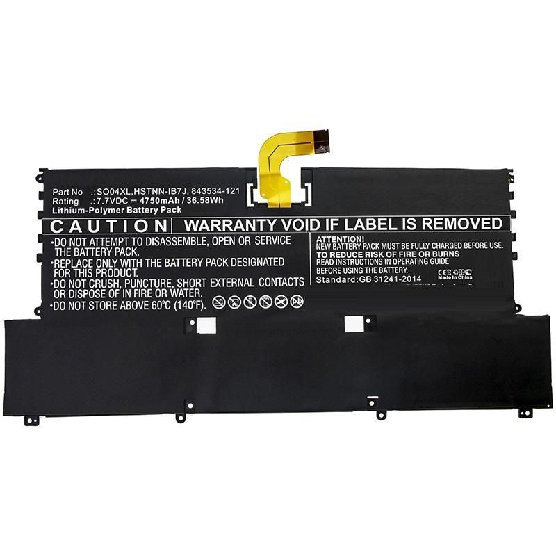 7.6V 4550mAh 35Wh Li-Pol 7.7V