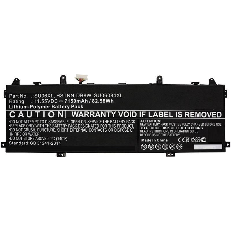 11.55V 7150mAh 82.58Wh Li-Pol