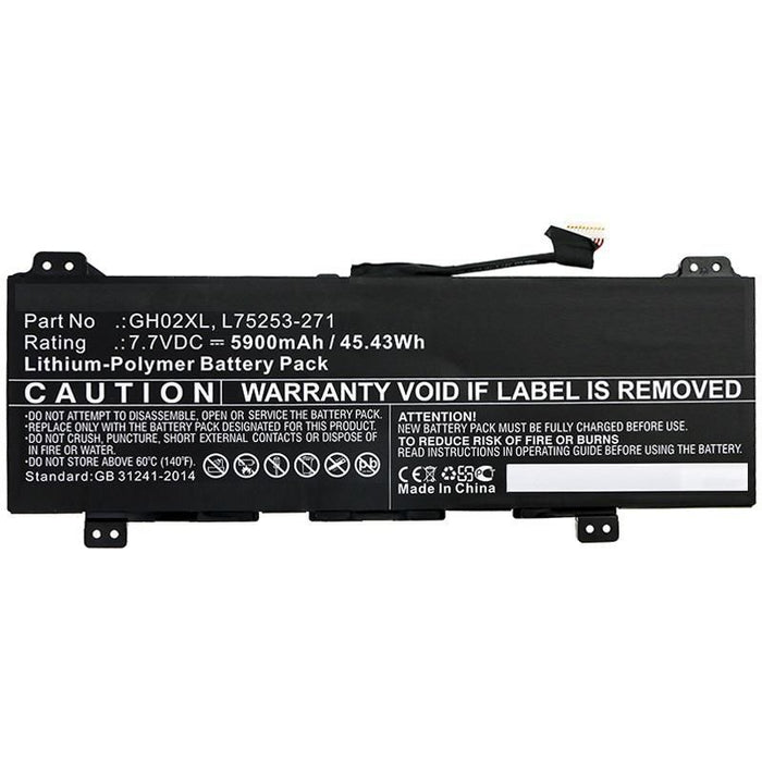7.7V 5900mAh 45.43Wh Li-Pol