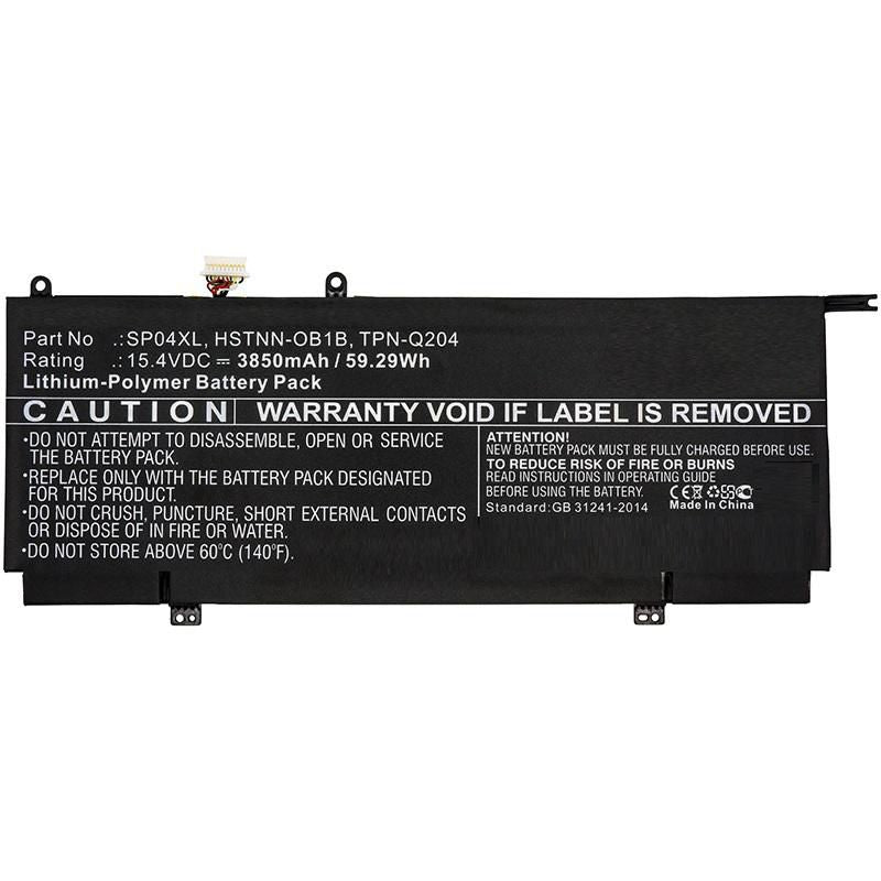 15.4V 3850mAh 59.29Wh Li-Pol