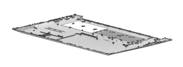 M08891-001, Bottom case, HP