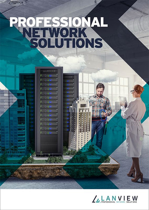 Lanview printed brochure 1pcs.