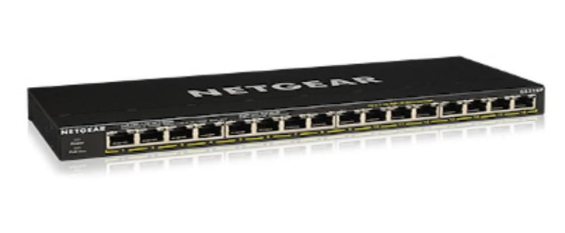 GS316P, Unmanaged, Gigabit