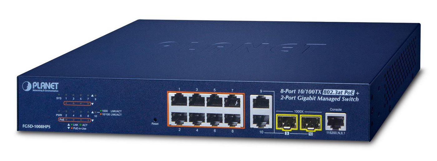 Power POE +  2-Port Gigabit