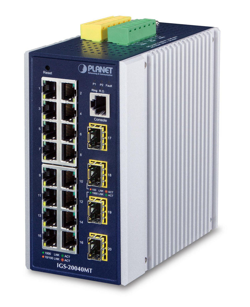4 100/1000F SFP Full Managed