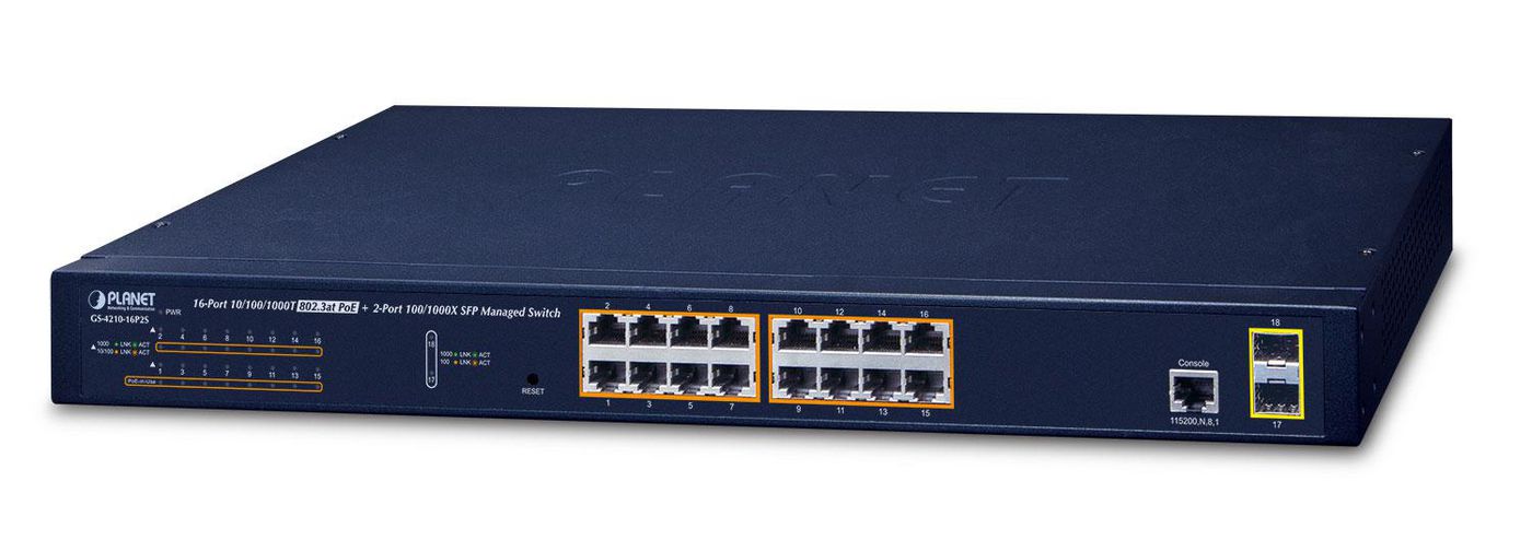 802.3at POE+ Gigabit Ethernet