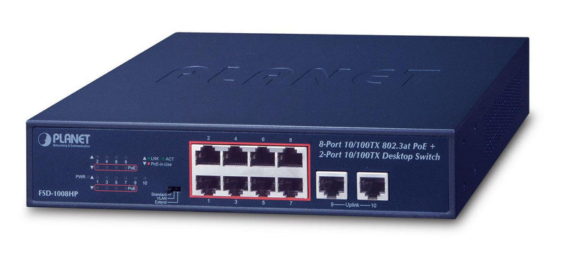 + 2-Port 10/100TX Desktop