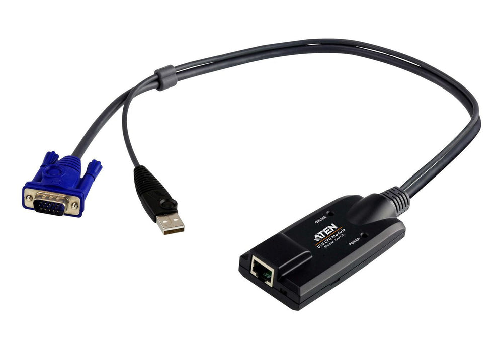 USB - VGA to Cat5e/6 KVM