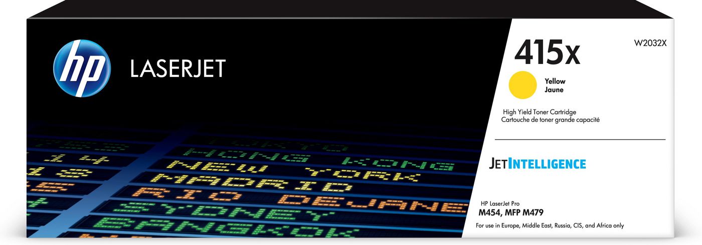 HP 415X YELLOW LASERJET