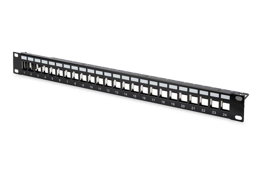 24-port, blank, 1U, rack