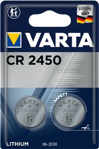 CR2450, 3V