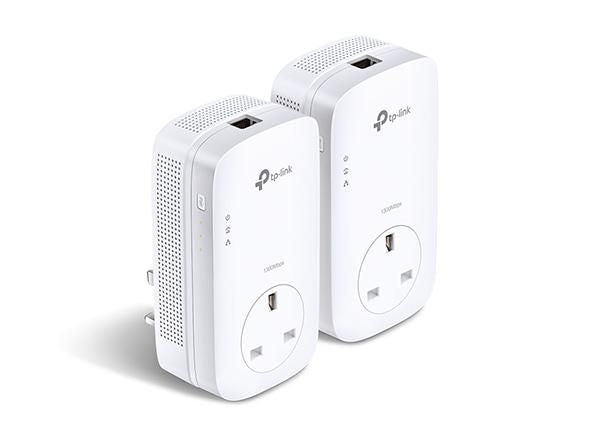 TP-Link TL-PA8010P KIT - V2 - Starter Kit - powerline adapter kit - 1GbE, HomePlug AV (HPAV), HomePlug AV (HPAV) 2.0, IEEE 1901 - wall-pluggable (pack