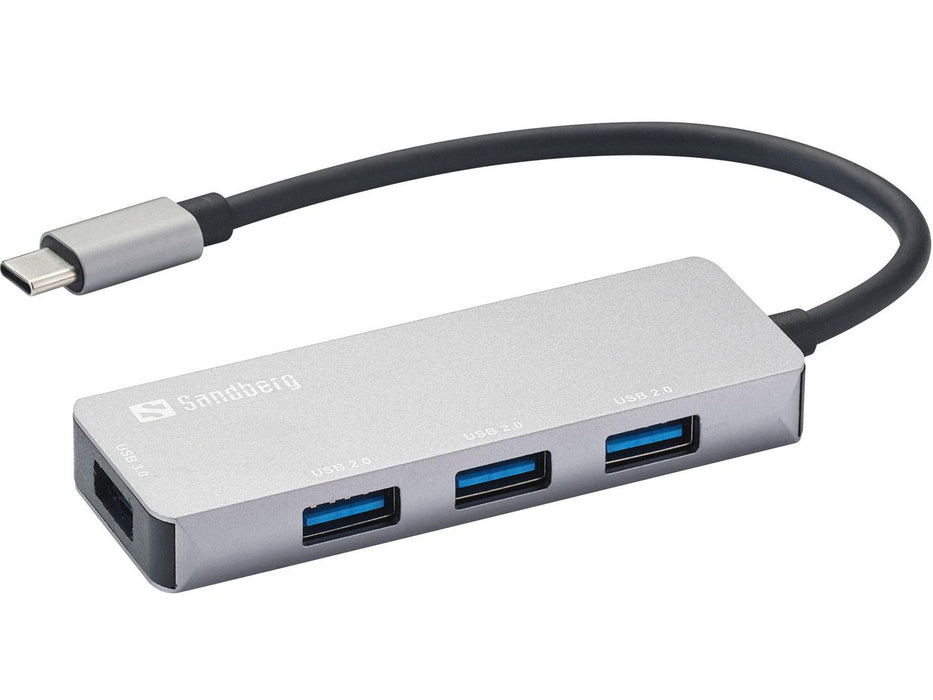 USB-C Hub 1xUSB3.0+3x2.0