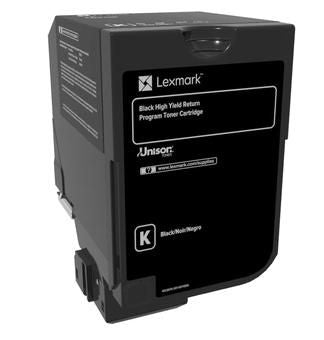 LEXMARK 84C2HK0 CX72x Toner black return