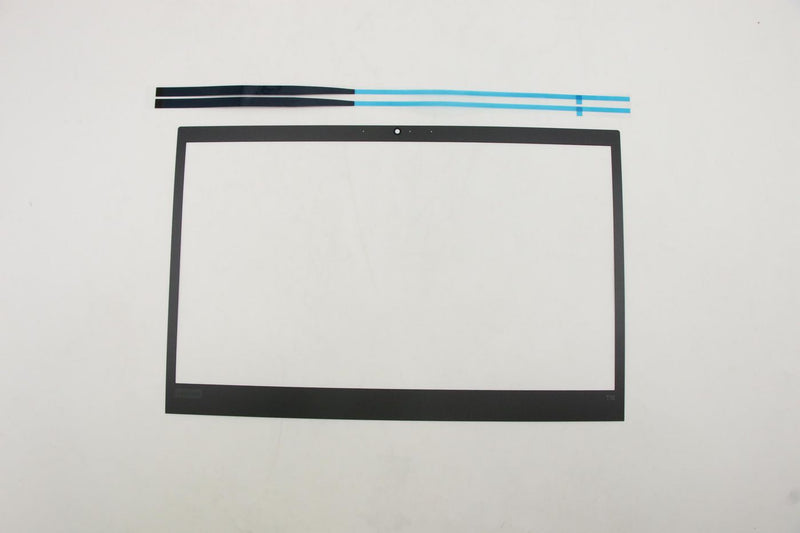 with tape