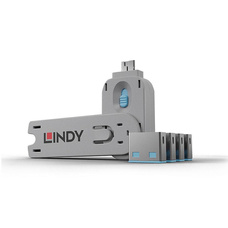 USB Port Blocker - Pack 4,