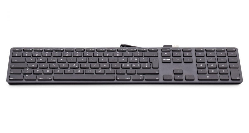 110 keys, 2x USB, aluminum,
