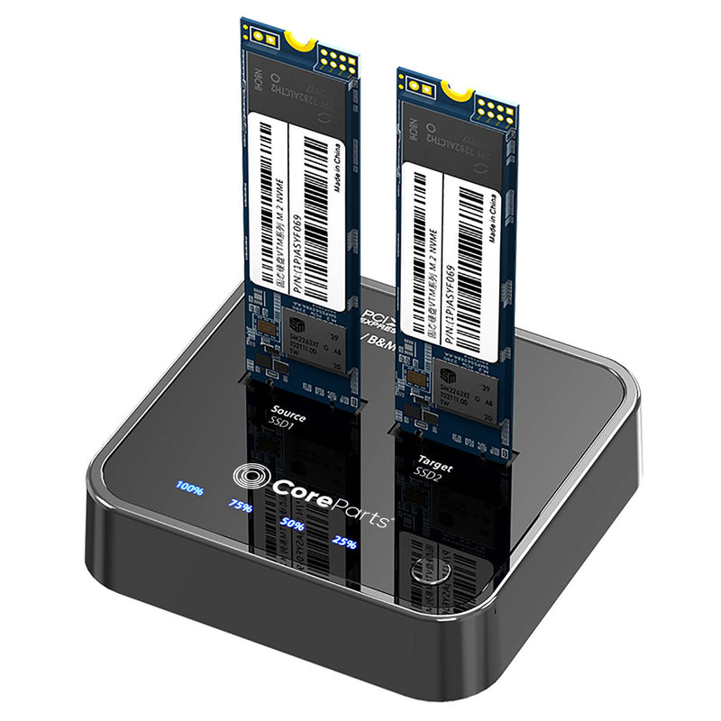 NVMe SSD cloner Docking
